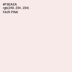 #F9EAEA - Fair Pink Color Image